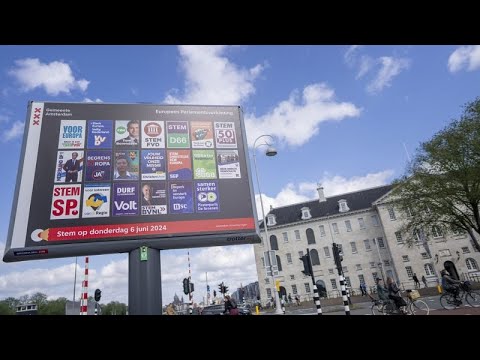 Video Thumbnail: Europawahlen starten in Niederlanden