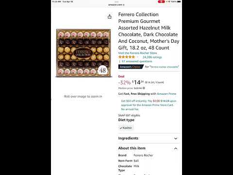 Chyyrp - $14.24 Amazon 4/18/23, Ferrero Assorted Chocolate, 18 oz, 48 Pcs #amazondeals #amazonfinds
