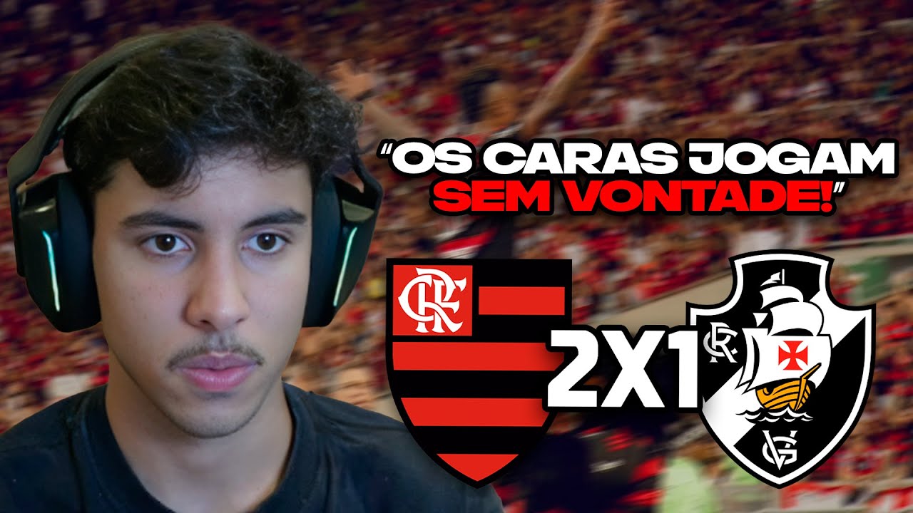 RENATO REAGE: FLAMENGO 2 X 1 VASCO | MELHORES MOMENTOS | CAMPEONATO CARIOCA 2025 | ge.globo