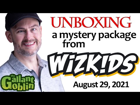 Unboxing a package from WizKids! - August 29, 2021