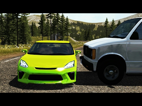 Crossroad Crashes Compilation #5 [BeamNG.Drive]