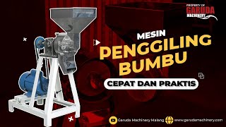 Mesin Giling Bumbu Kapasitas 20-30KG