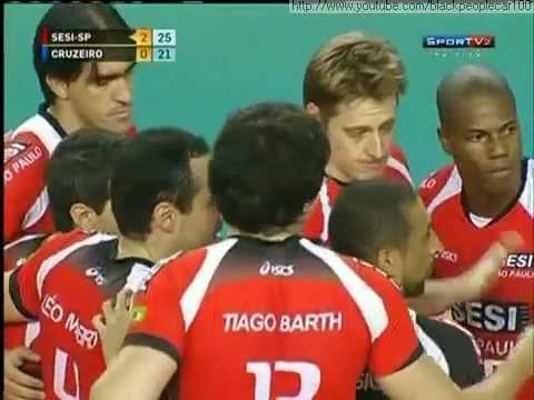 Superliga Masculina de Volei 2011/2012 - Sesi SP 3 x 0 Sada Cruzeiro