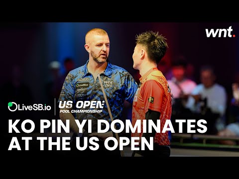 Ko Pin Yi's unbelievable last 16 performance | 2025 US Open Pool Championship