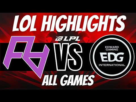 RA vs EDG - Highlights - ALL GAMES | LPL Summer 2023