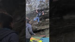 Video thumbnail of L'heroi militar, 7b+. La Comarca