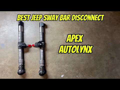 Apex AutoLynx Sway Bar Disconnects - Jeep JL JT JK