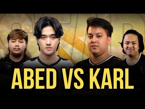 ABED vs KARL Mid Lane Battle with PALOS and JAU