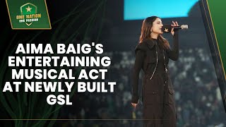 Download lagu Aima Baig's Entertaining Musical Act at the Grand Inauguration of the Newly Built Gaddafi Stadium mp3