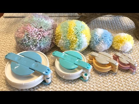 How To Make A Pom Pom On A Clover Pom Pom Maker