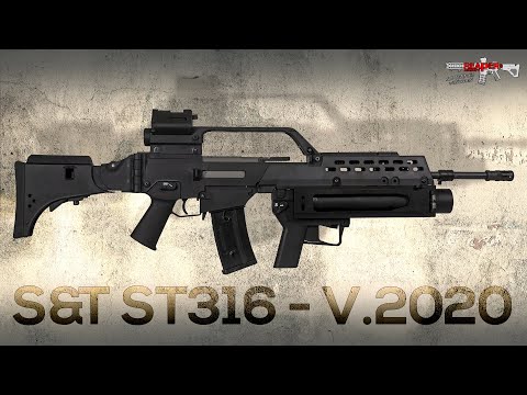 [Review] S&T ST316 (2020) 36K IDZ, AG36 S-AEG mit EFCS/Mosfet 6mm Softair/Airsoft (German,DE)