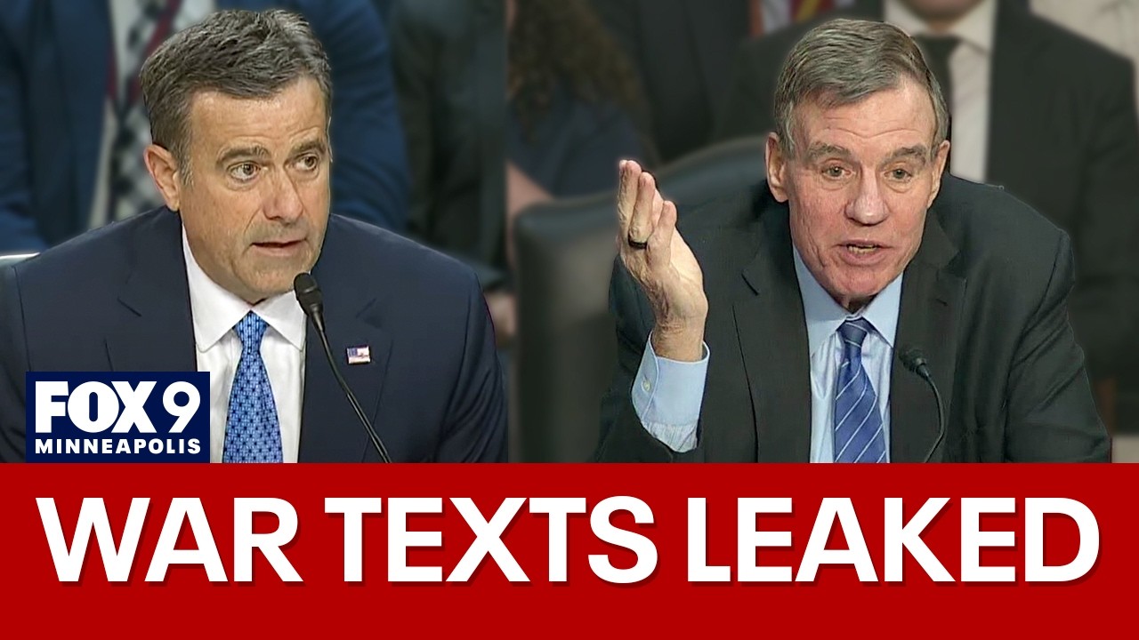 War plans leaked in group chat: 'What you're saying doesn't make sense'