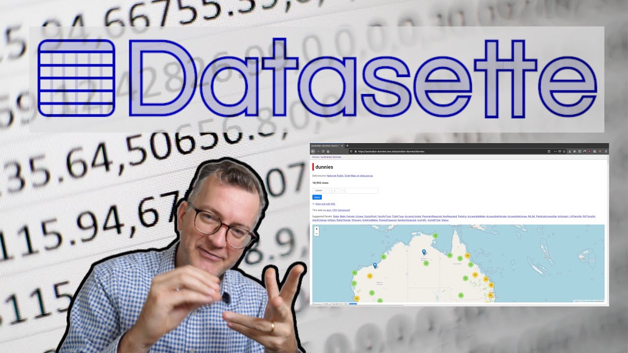 datasette to showcase data