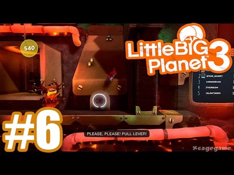 Little Big Planet 3 - Walkthrough Gameplay Part 6 - PS4 [ HD ]