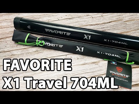 Розпаковка: Спінінг Favorite X1 Travel 704ML