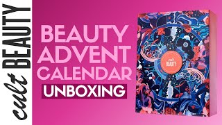 Opening Beauty Advent Calendar | CULT BEAUTY | Luxury Skincare and Beauty Brands 2023 | JOS ATKIN