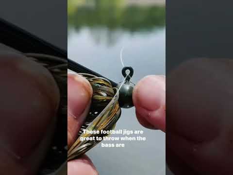 Football Season - Jigs for Fall Bass Fishing - Lures by OneCast Fishing