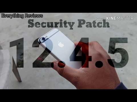 iOS 12.4.5 for older iPhones.