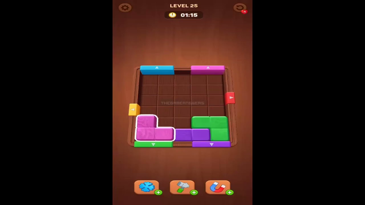 Wood Away level 25