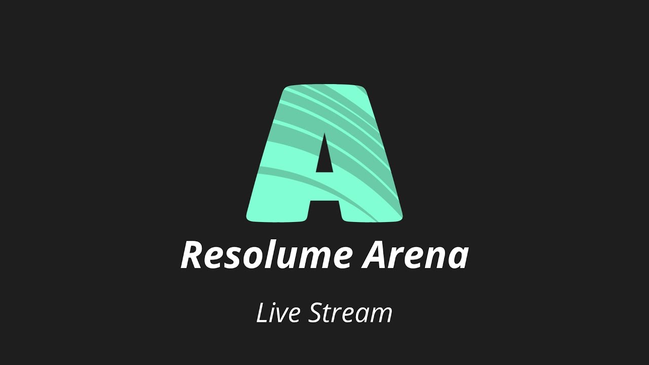 Resolume Arena - Live Training