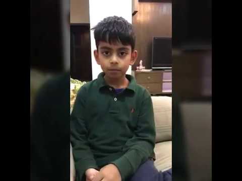 Perfect philosophy of life by a kid 😍😍😍so true .. impressed!