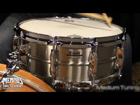 Yamaha 14x5.5 Recording Custom Stainless Steel Snare Drum