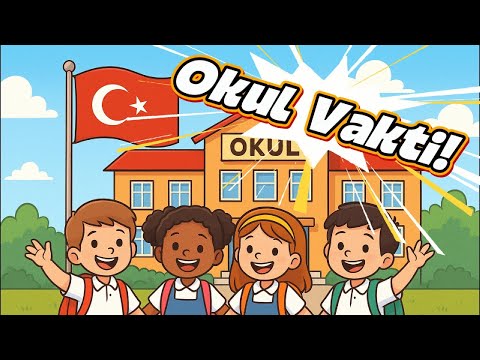 Okul Vakti 🎒 OKULA HOP HOP! 🎶 | Neşeli Çocuk Şarkısı |