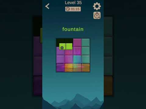 English Words Block Puzzle