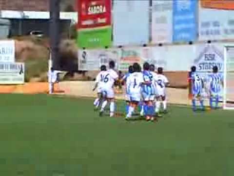 GOLES DE LOS ALEVINES DE LA P. MADRIDISTA C. DEL SOL AL LORCA C F B   "D"