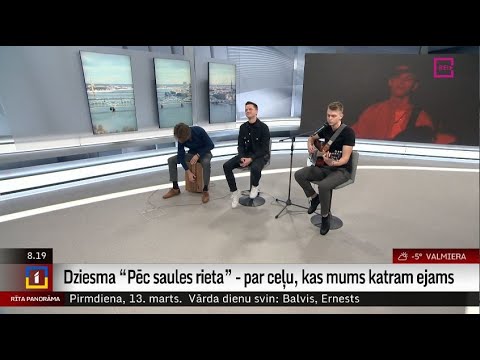 Dziesma “Pēc saules rieta” - par ceļu, kas mums katram ejams