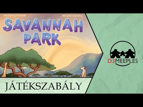 JÁTÉKSZABÁLY: SAVANNAH PARK - d3meeples