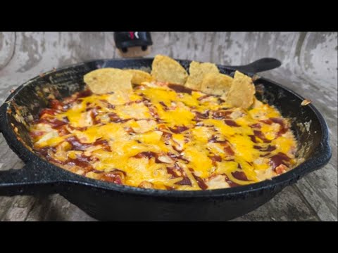 Super Easy BBQ Chicken Dip!!!