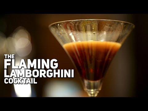 Flaming lamborghini tipsy bartender Flaming lamborghini tipsy bartender