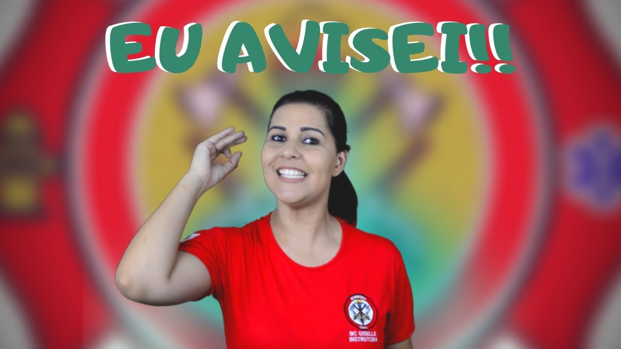 EU AVISEI! Você vai perder seu curso de Bombeiro Civil!