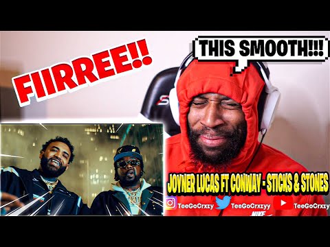 THEY ON HERE TALKING!!! Joyner Lucas ft. Conway the Machine - Sticks & Stones (REACTION)