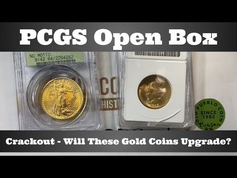 PCGS Open Box - Crackout - Will These Gold Coins Upgrade? 1908 $20 Saint-Gaudens, 1913 $10 Indian