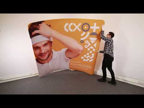 Guarda il video Fondale a Tubolare Curvo