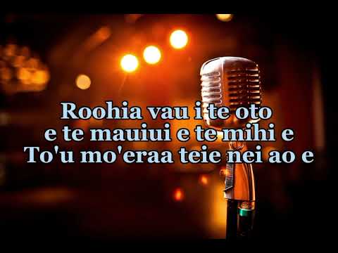 Karaoké_Bobby - E iti Taurua