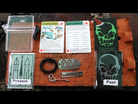 EDC Survival Cards. Grim Workshop.