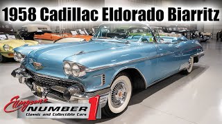 Video Thumbnail for 1958 Cadillac Eldorado Convertible