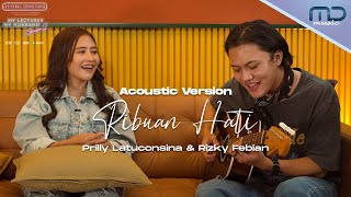 Download lagu Rizky Febian & Prilly Latuconsina - Ribuan Hati (Live Acoustic) | OST. My Lecturer My Husband mp3