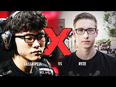BJERGSEN VS FAKER IN NA CHALLENGER