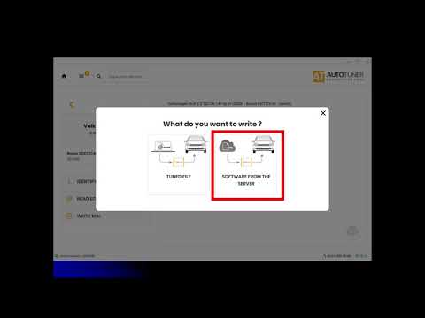 How to backdate or update ECU software using Autotuner