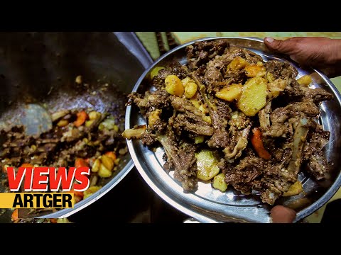 GOAT JEMBII - Most Favorite Food Of Mongolian Herders! Nomad Life