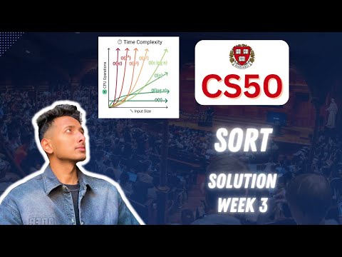 CS50 PSet 3  - Sort Walkthrough (Step by Step for Beginners)