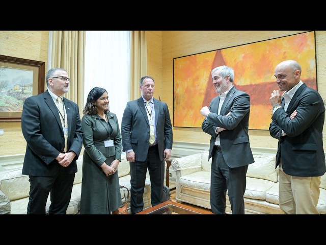 El Gobierno se reúne con la delegación de la NASA que visita Tenerife