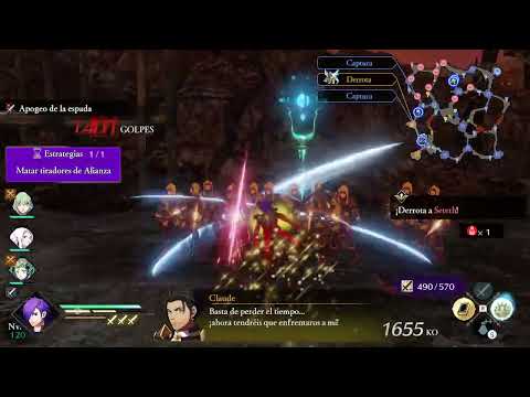 how claude survive in scarlet blaze?