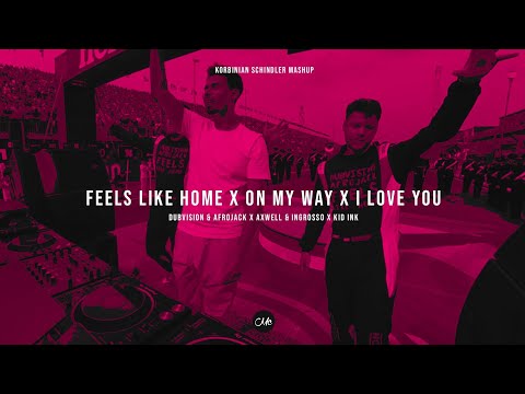 DubVision & Afrojack x Axwell & Ingrosso - Feels Like Home x On My Way x I Love You (Mashup)