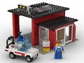 Lego Set 6369 Garage 1985