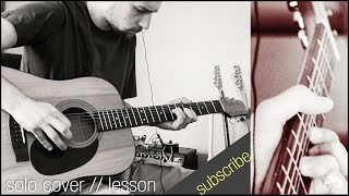 Enjoy The Ride  - Morcheeba (guitar solo cover &amp; lesson)